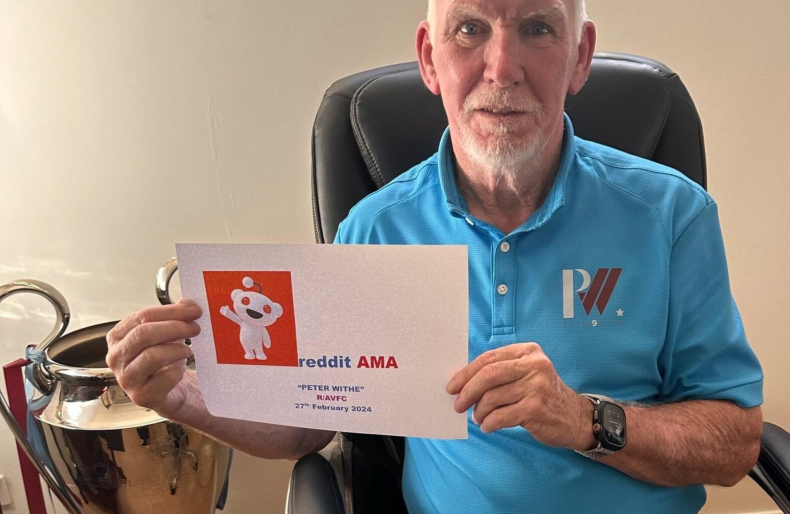 I'm Peter Withe, 1982 European Cup winner with Aston Villa. Ask me anything!