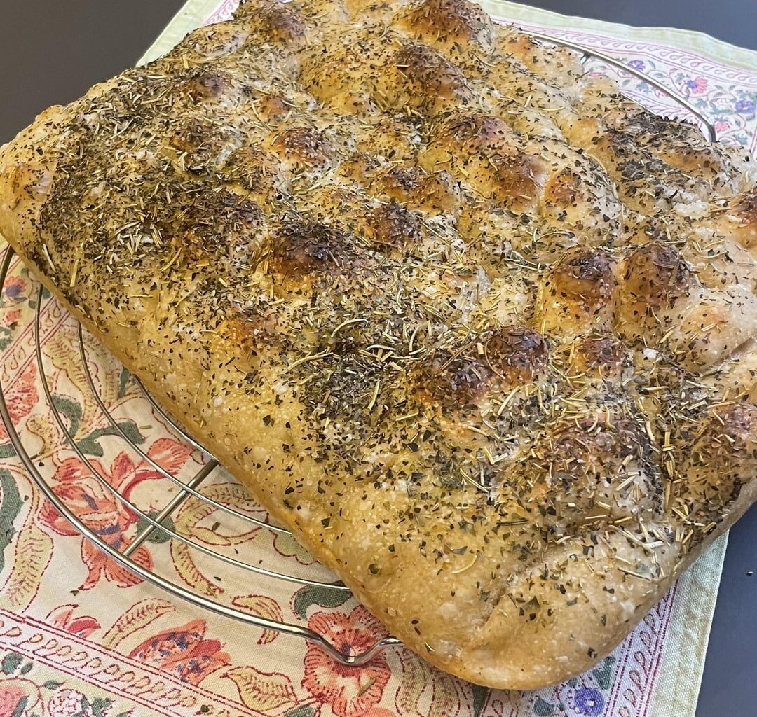 Focaccia au levain
