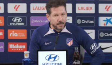 Diego Simeone on his admiration for Florentino Perez