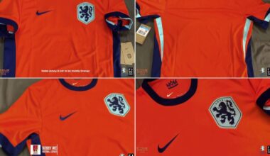 Netherlands National Team Euro 2024 Home Kit Leaked