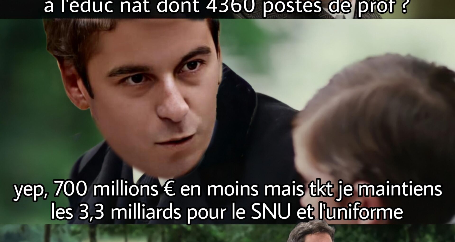 L'école c'te priorité absolue qui disait