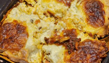 Homemade Lasagne