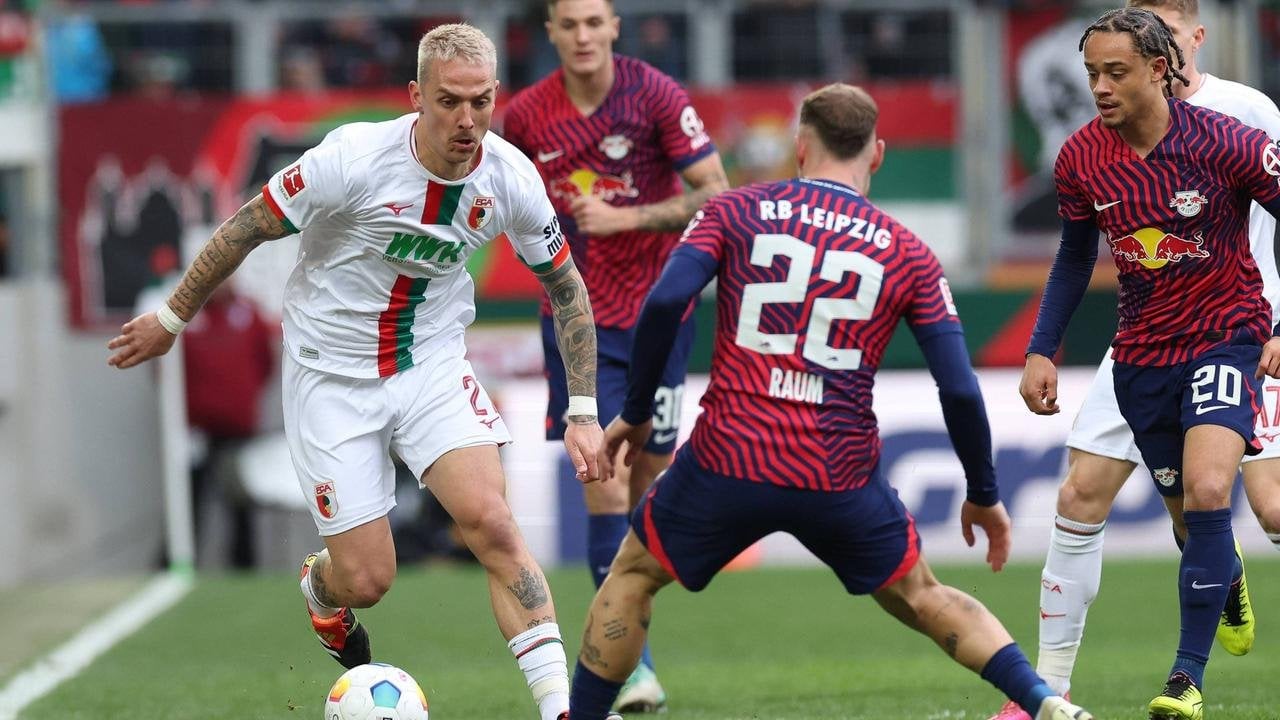 2:2-Unentschieden: Augsburg wehrt sich erfolgreich - Leipzig patzt erneut