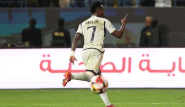 “Vinicius always fails to perform away from bernabeu”