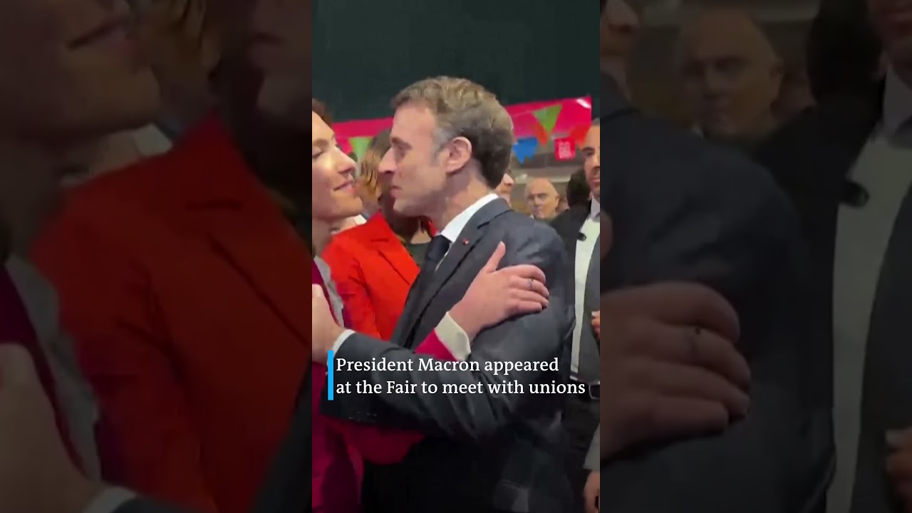 Angry #farmers storm #Paris Agricultural Fair | DW News