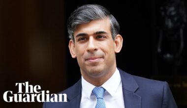 Rishi Sunak gives a speech outside Downing Street – watch live