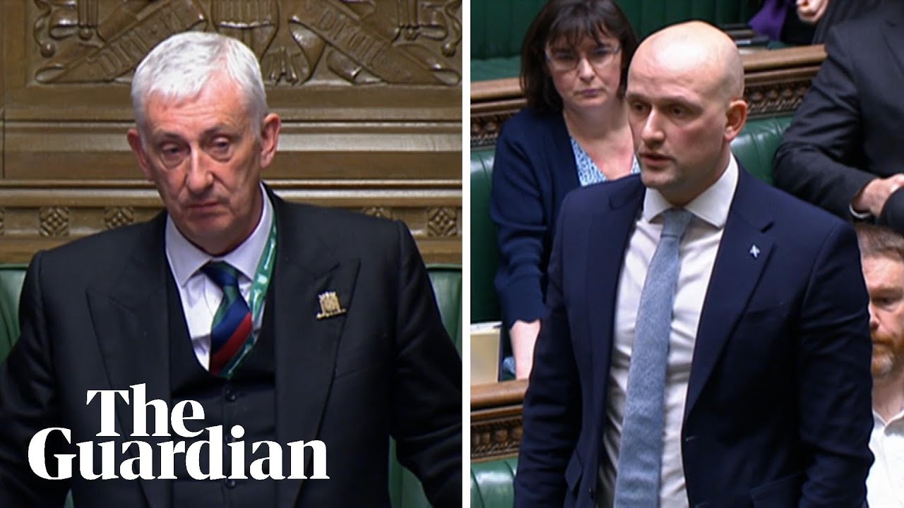 Sir Lindsay Hoyle apologises to SNP over handling of Gaza debate but was 'protecting MPs'