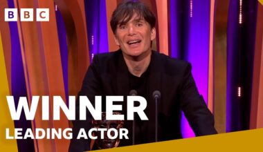 Cillian Murphy wins Leading Actor 🤩 | BAFTA Film Awards 2024 - BBC