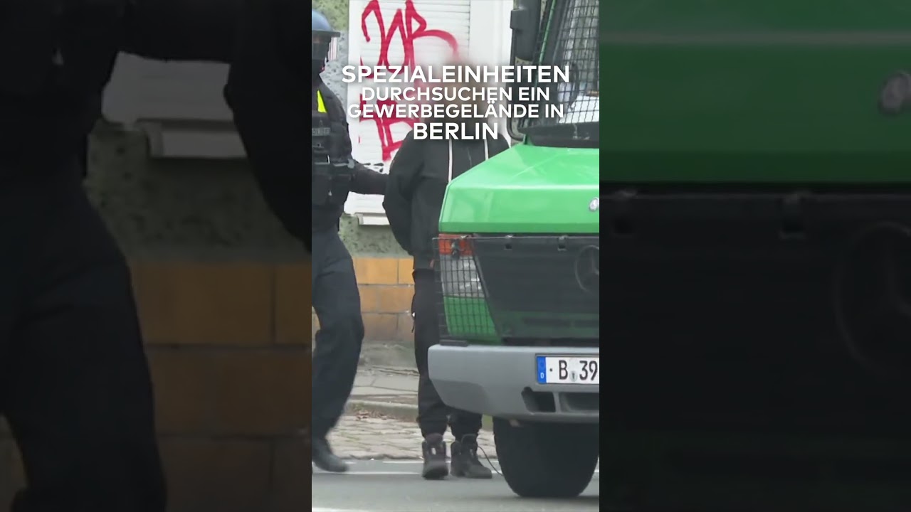 BERLIN-FRIEDRICHSHAIN: Schusswechsel bei RAF-Fahdung! Zwei Festnahmen | WELT #shorts