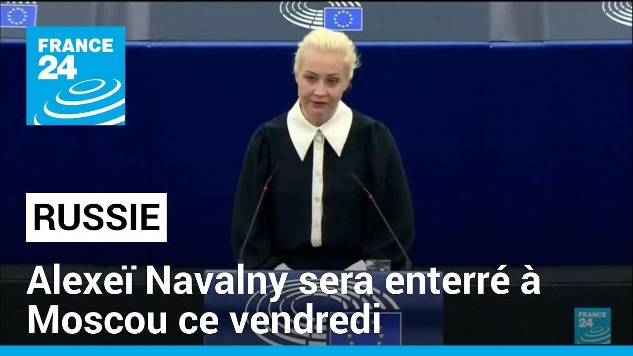 Alexeï Navalny sera enterré à Moscou ce vendredi • FRANCE 24