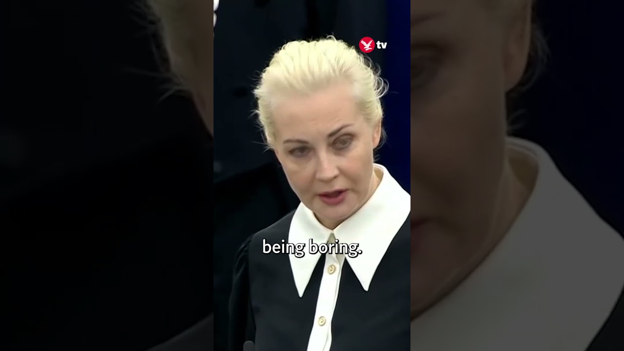 Navalny's wife tells EU how to defeat Putin 🗯️ #news #shorts