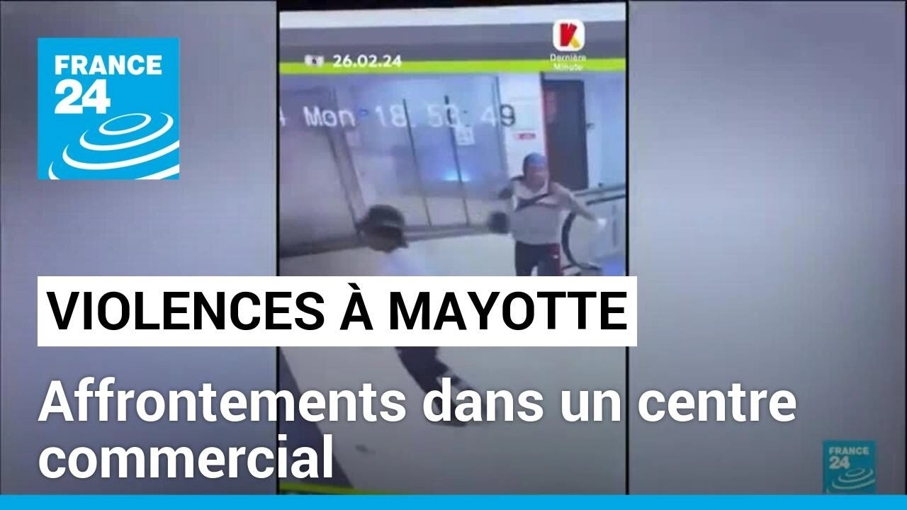 Mayotte : affrontements dans un centre commercial, nouvel exemple de la crise sécuritaire