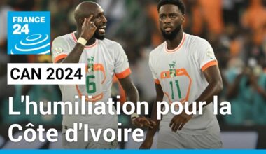 CAN 2024 : Humiliée, la Côte d'Ivoire au bord de l'élimination • FRANCE 24