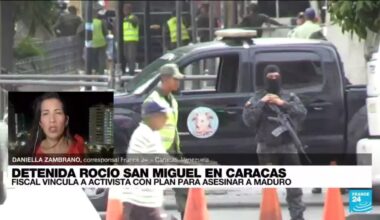 Informe desde Caracas: lo que se conoce de la detención de la activista Rocío San Miguel