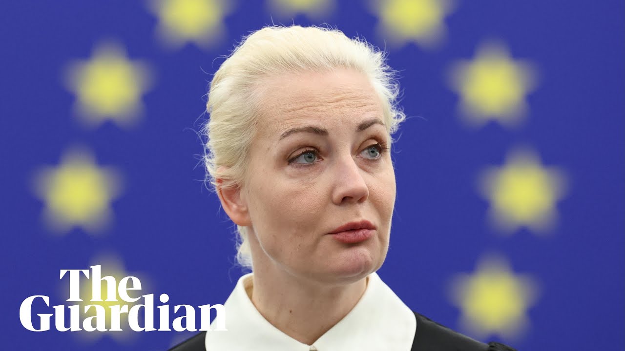 'Putin killed my husband': Yulia Navalnaya tells EU parliament of Alexei Navalny’s death