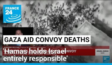 Gaza aid convoy deaths: 'Hamas holds Israel entirely responsible' • FRANCE 24 English