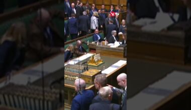 Tory and SNP MP's stage commons walkout #shorts
