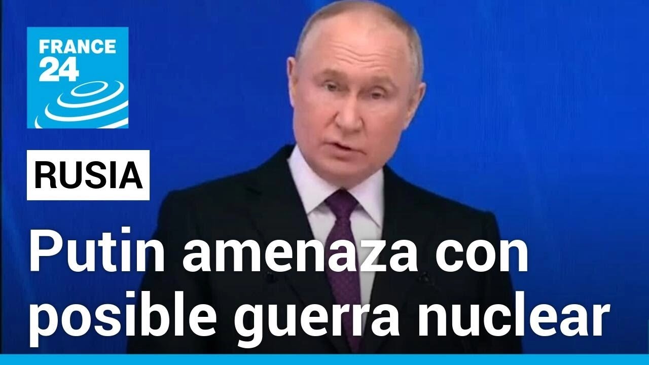 Vladimir Putin volvió a poner sobre la mesa la posibilidad de un conflicto a nivel nuclear