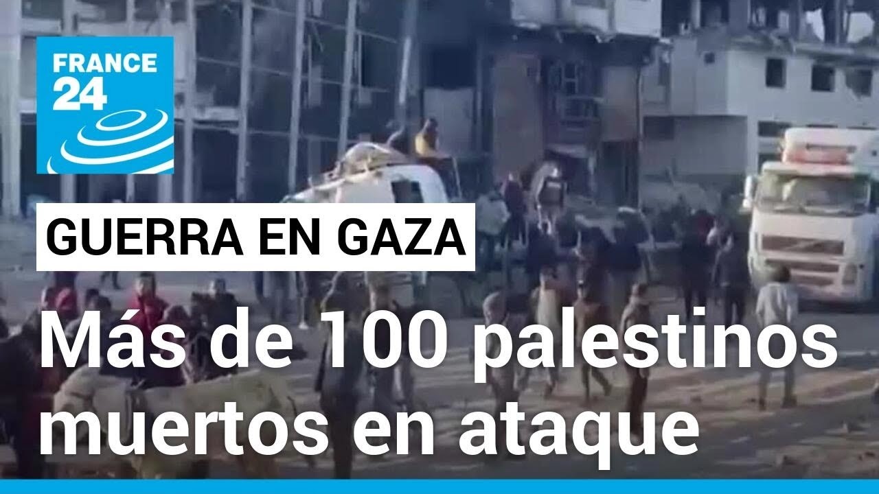 Ciudad de Gaza: más de 100 palestinos muertos en ataque atribuido a fuego israelí
