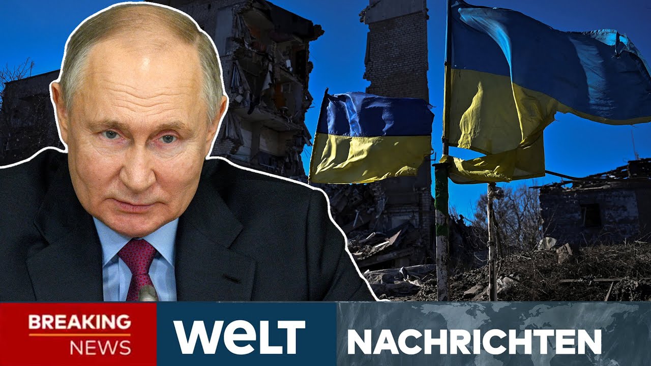 PUTINS KRIEG: Neuer Plan von Europa! Ukraine kann auf Munition gegen Russland hoffen I WELT STREAM