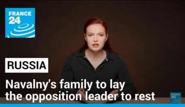 Navalny's family to lay the opposition leader to rest after his death in prison • FRANCE 24