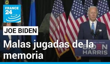 La memoria de Joe Biden sigue jugando en su contra, esta vez confundió Gaza con Ucrania