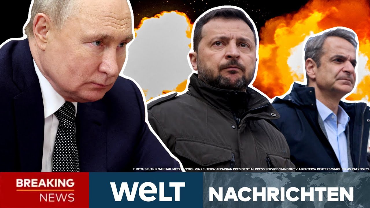 PUTINS KRIEG: Gnadenlos! Staatsbesuch in Odessa! Und plötzlich schlagen Russen-Raketen ein I STREAM