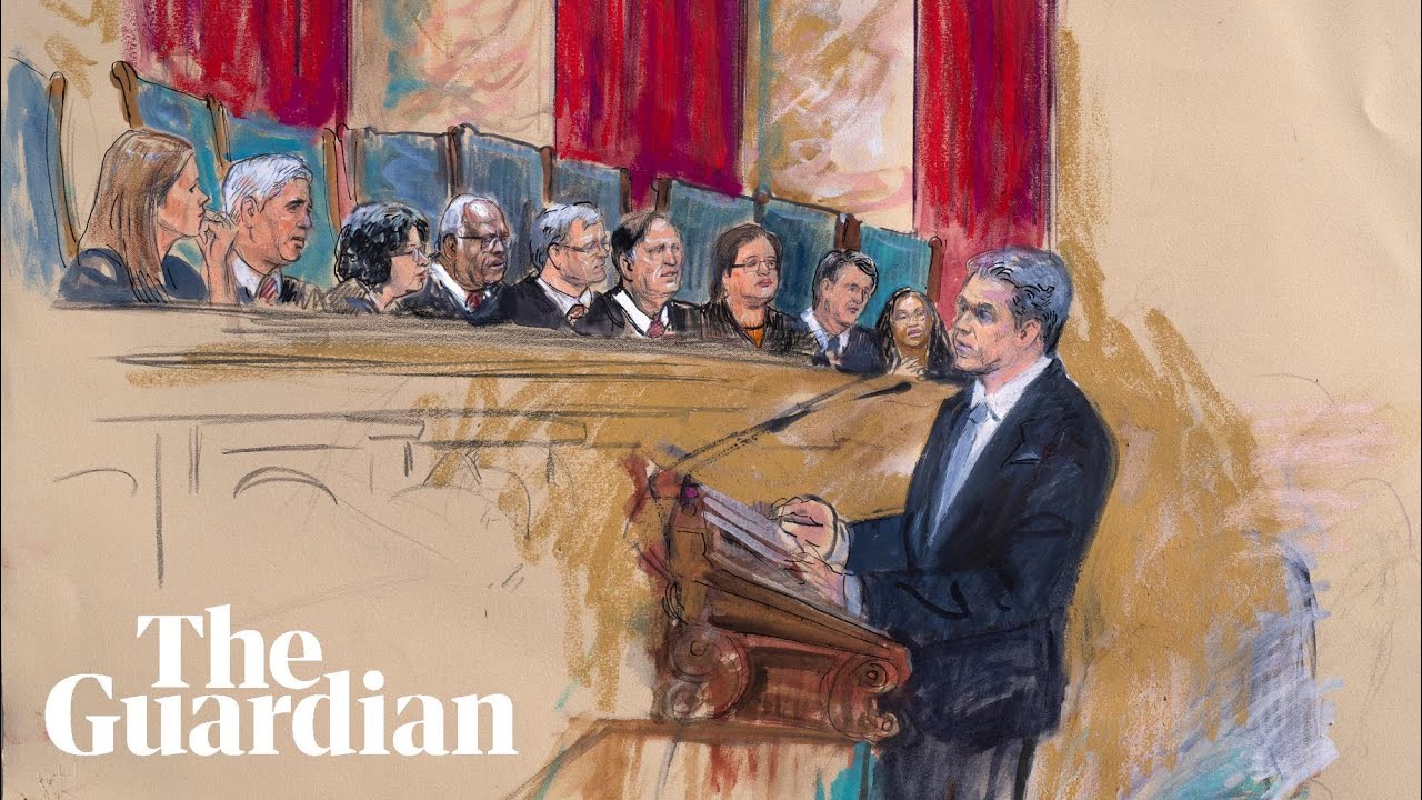 US supreme court justices skeptical about removing Trump from ballot