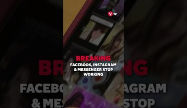 Facebook, Instagram & Messenger stop working #shorts