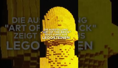 "ART OF THE BRICK":  Dieser Künstler baut klassische Kunstwerke aus Lego nach | WELT #shorts