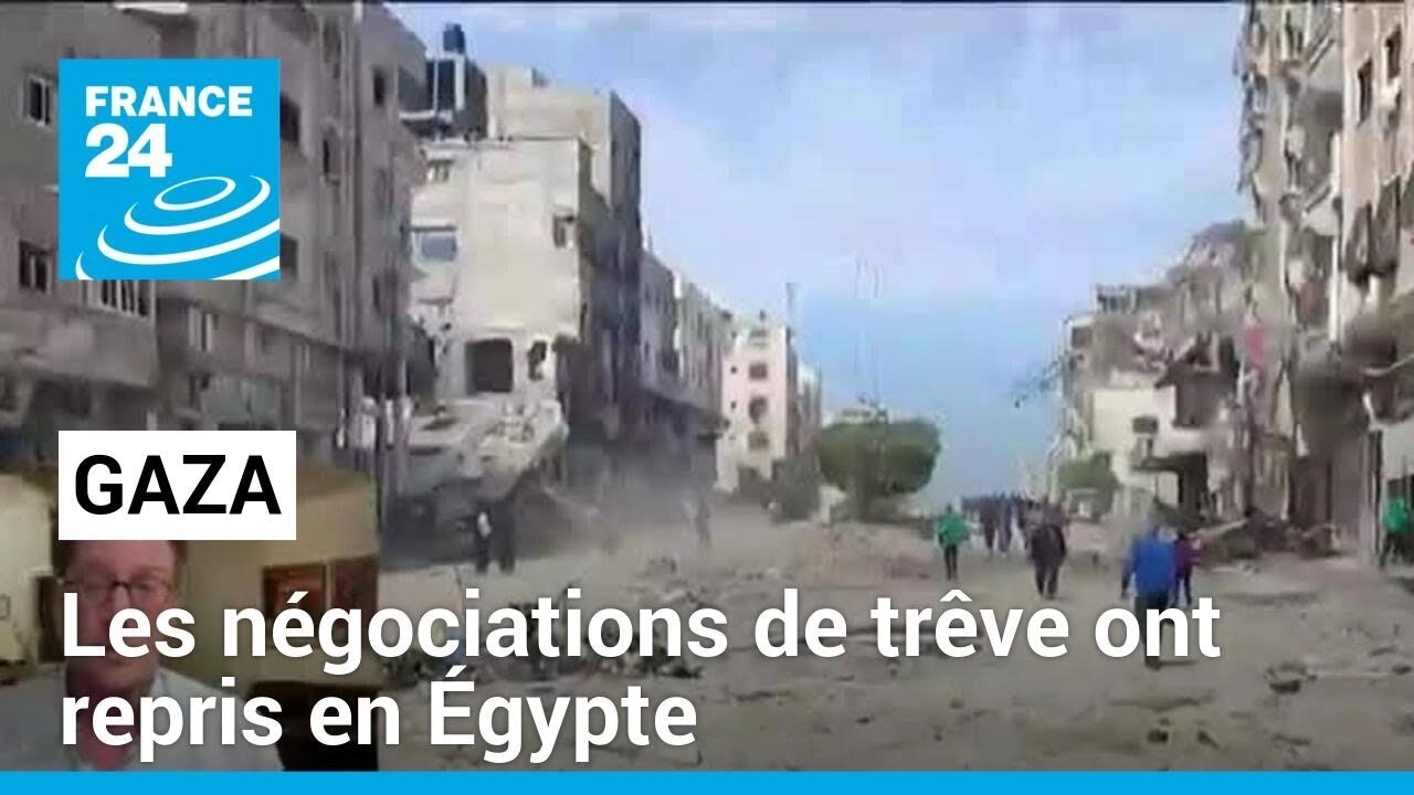 Négociation d'une trêve à Gaza : "Un bras de fer où chacun se renvoie la balle" • FRANCE 24