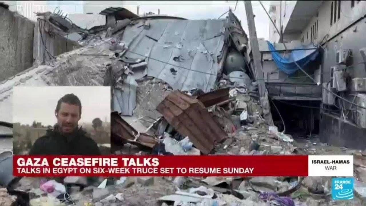 Talks on Gaza truce expected as US carries out first aid drop • FRANCE 24 English
