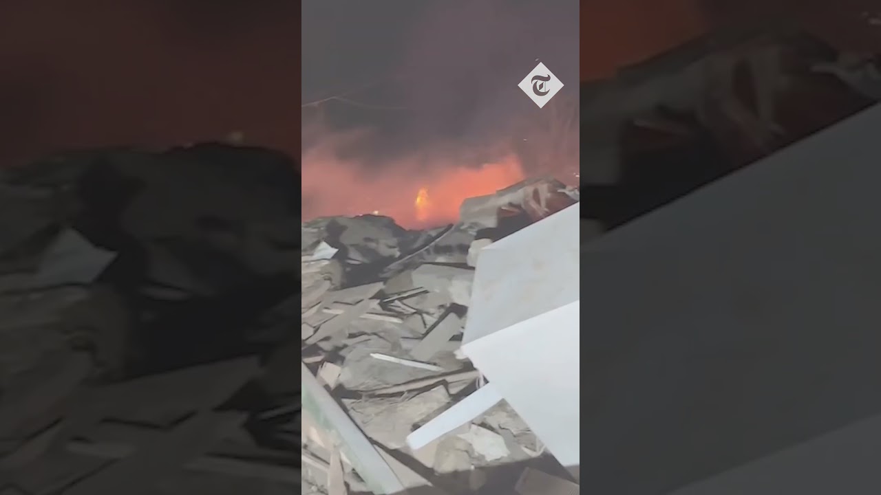 Ukraine: Aftermath of Russian strike on Sumy Oblast