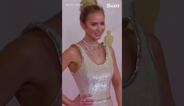 The Oscars 2024 red carpet #thesun #shorts #theoscars