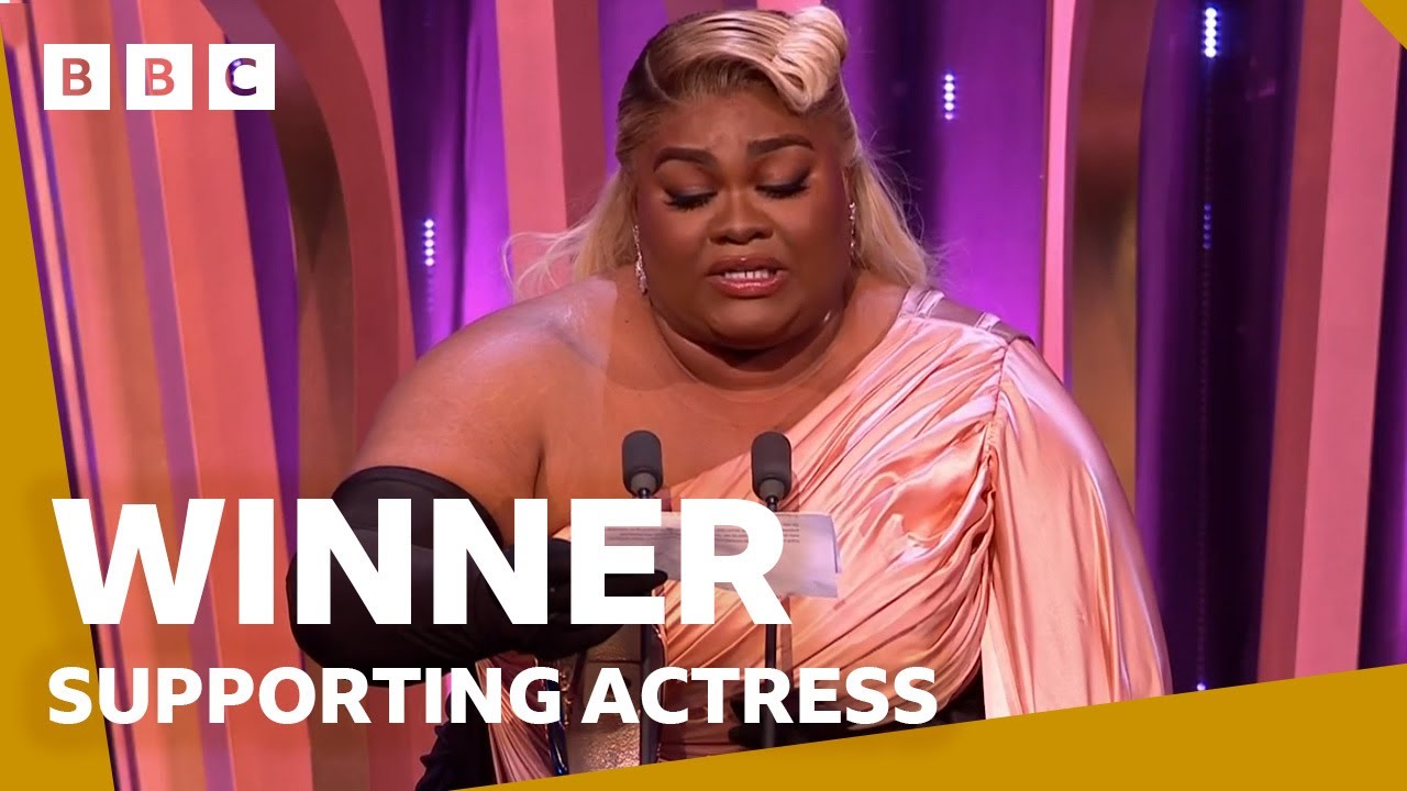 Da'vine Joy Randolph wins Supporting Actress 🌟 | BAFTA Film Awards 2024 - BBC