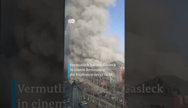 Tote nach gewaltiger Explosion in China | DW Nachrichten