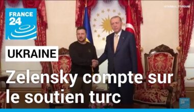 Ukraine : Après sa visite à Istanbul, Volodymyr Zelensky compte sur le soutien de la Turquie