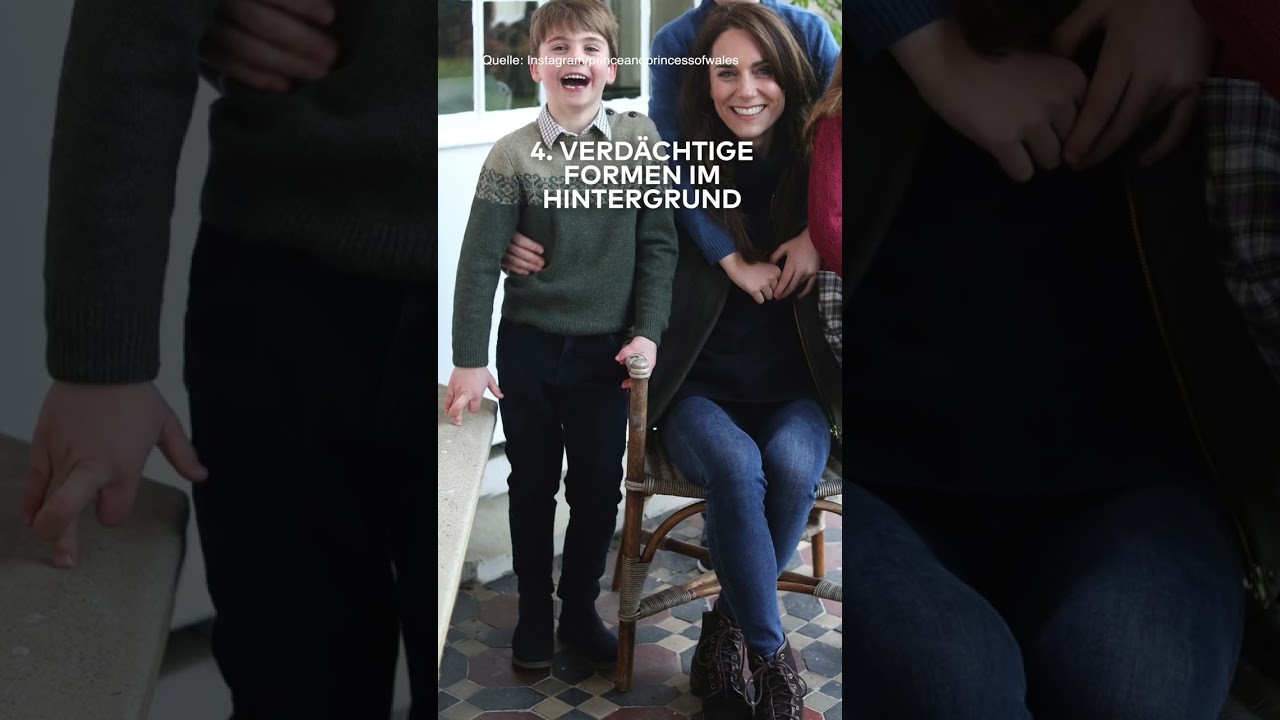 PHOTOSHOP-FAIL? Das steckt hinter der Verwirrung um Prinzessin Kates Familienfoto | WELT #shorts