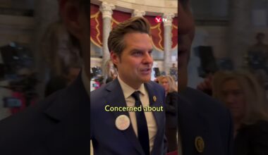 Matt Gaetz wears Laken Riley pin to State of the Union #shorts