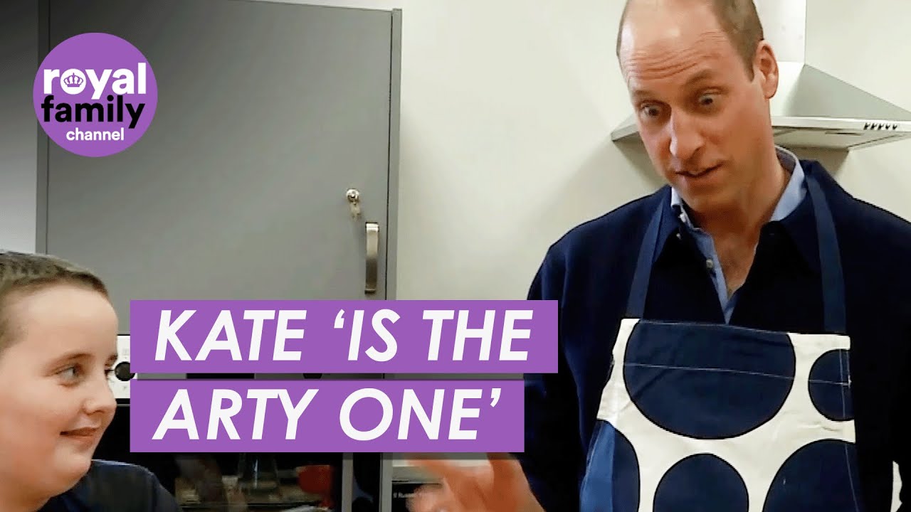 Prince William Says 'My Wife is The Arty One’ While Decorating Cookies