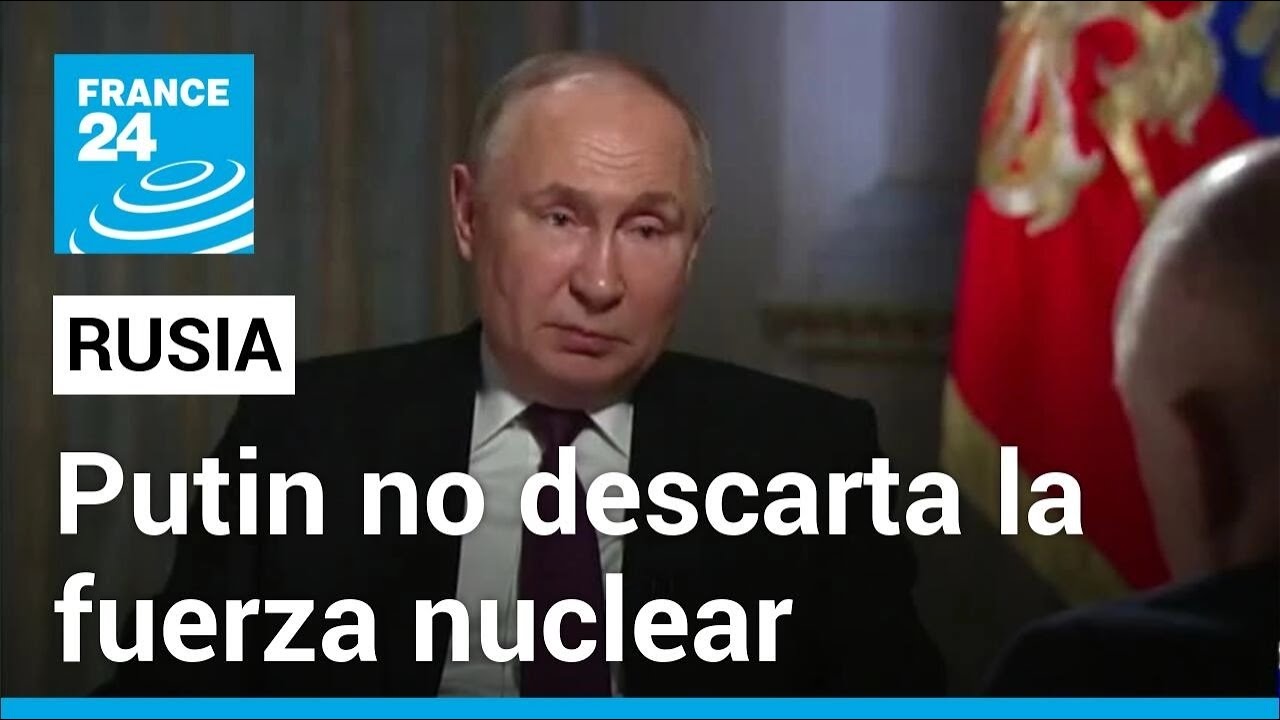 Putin repitió que no descarta la fuerza nuclear si la existencia de Rusia se ve 'amenazada'
