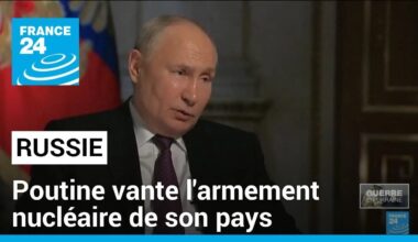 Poutine vante ses armes nucléaires "plus avancées" que celles des Etats-Unis • FRANCE 24