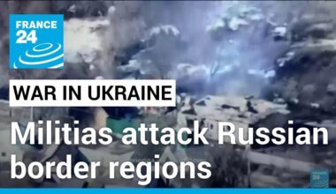 Pro-Ukraine militias attack Russian border regions • FRANCE 24 English