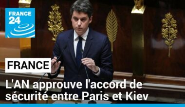 L'Assemblée nationale apporte un large soutien à l'accord de sécurité entre la France et l'Ukraine