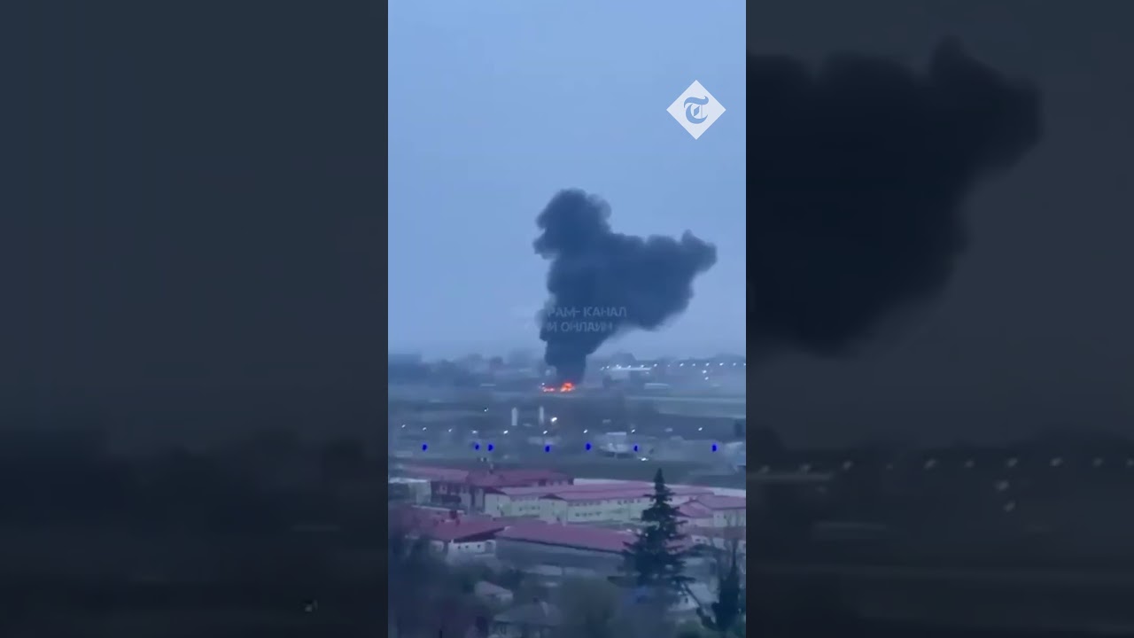 Huge fire at Russia's Sochi airport
