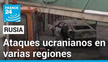 Rusia es objeto de nuevos ataques ucranianos en varias regiones, incluida Belgorod • FRANCE 24