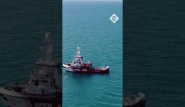 Charity ship carrying 200 tonnes of humanitarian aid reaches Gaza coast