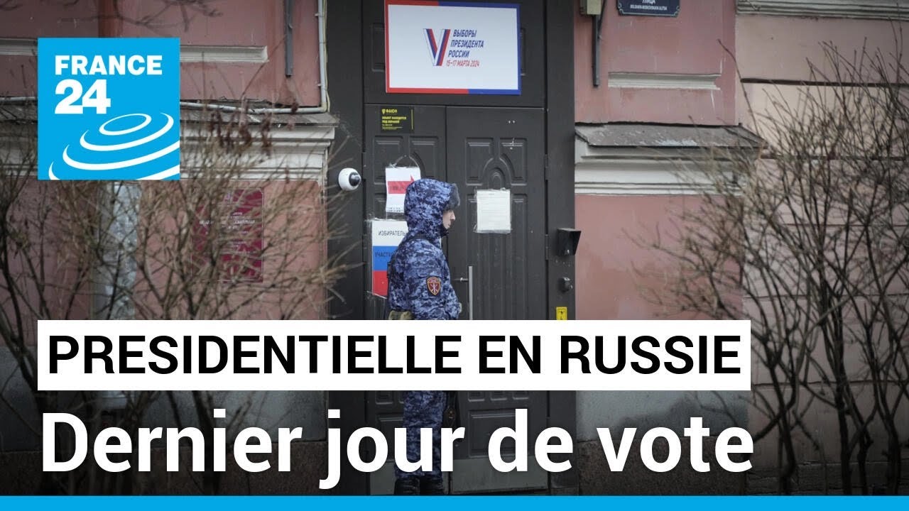 Dernier jour de vote en Russie, les opposants à Vladimir Poutine appelés à se mobiliser à midi