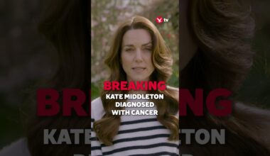 Breaking: Princess Kate diagnosed with cancer #news #shorts