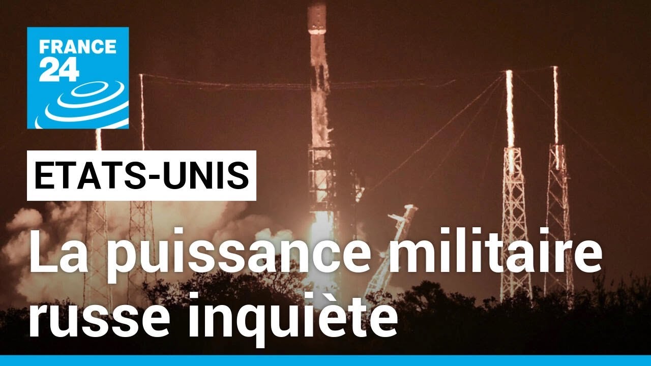 Un projet d'arme nucléaire spatiale russe dans le collimateur des États-Unis • FRANCE 24